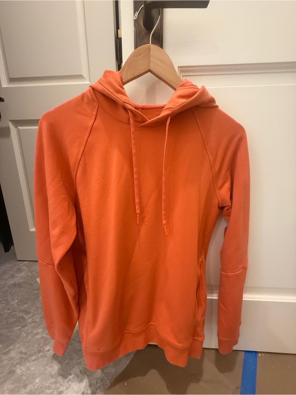lululemon athletica Orange Pullover Hoodie